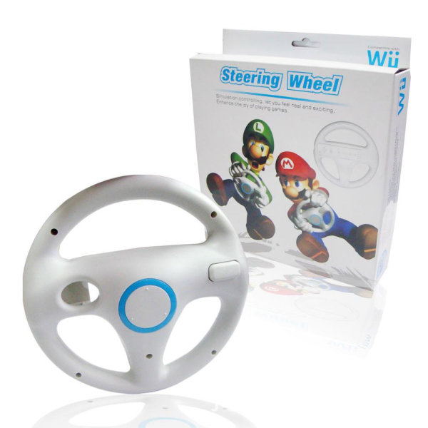 Mario Wheel för Nintendo Wii Mario Wheel Racing Game