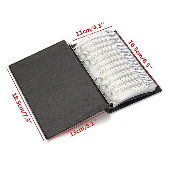 8500st 0402 Smd Resistor Sample Book 1% Resistor Kit