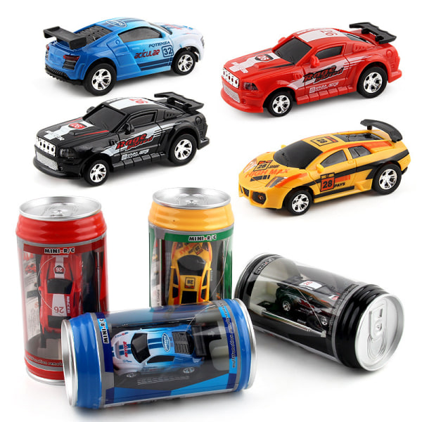Mini kan fjärrstyra bil, höghastighetsdrift bil, trådlös fjärrkontroll leksaksbil black