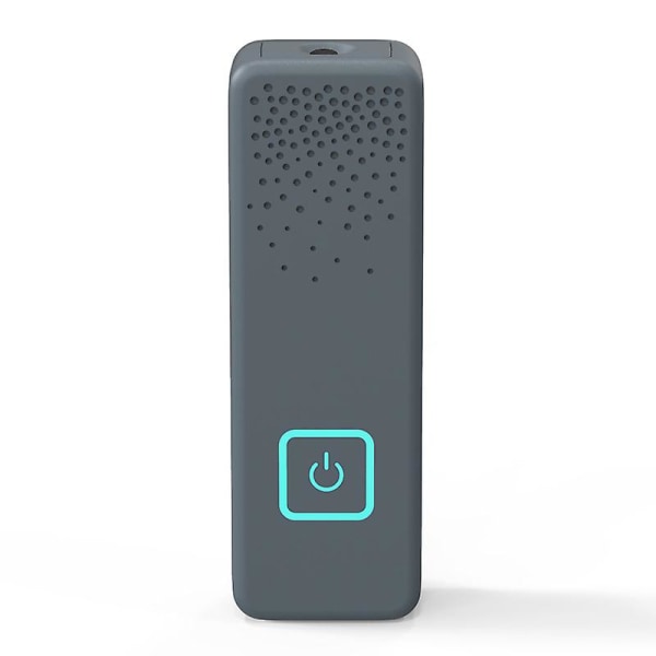 Mini Air Purifier Personal Can Bär Portable Lavalier Air Purifier Negativ jongenerator för män grey