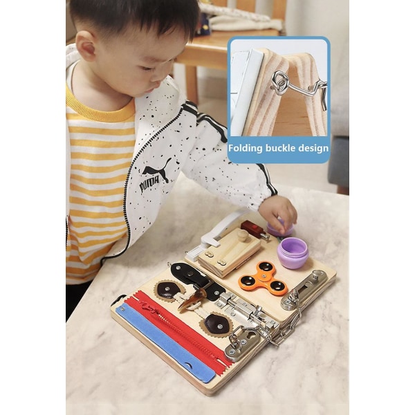 Barns tidig utbildning intelligens utveckling dagis läromedel baby låsa upp leksaker