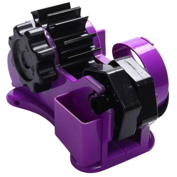 Transparent tejpskärare tejpbas automatisk rulltejp sektionsfördelare multifunktionstejpmaskin purple