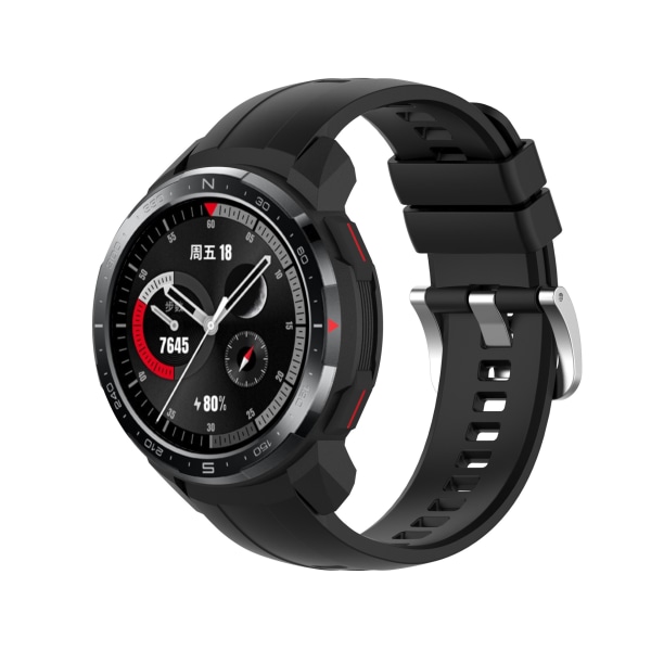 Sports Silikon Watch Band Huawei Glory Gs Pro Watch Tillbehör Färg black