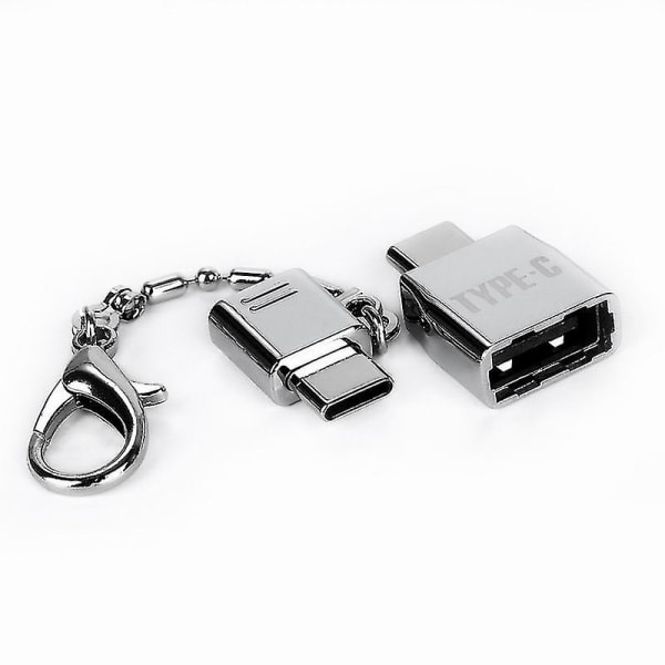 Nyckelring Type-c Otg Adapter Kit - USB Till Typ C USB Till Type-c Converter Data Sync Laddningsadapter