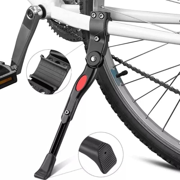 Cykelsidostödram, cykelkryckor, universal justerbart stöd för cykelsidostöd