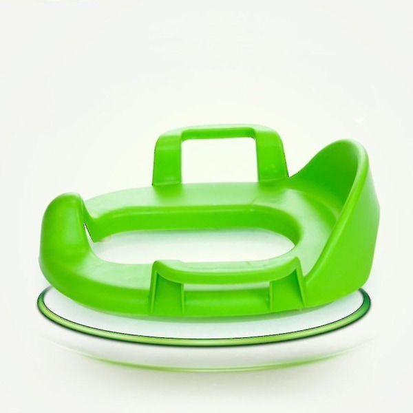 Toalettstolsöverdrag Bekvämt förtjockad pottstol för barn Pp Material Toalettassistentsits green