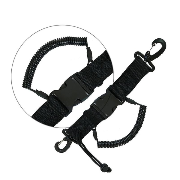 Taktisk elastisk remhållare Säkerhetsbälte Dykkamera Ficklampshållare