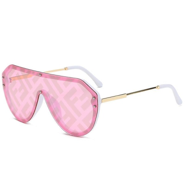 Solglasögon för män och kvinnor med fyrkantiga polariserade polygonreflekterande linser