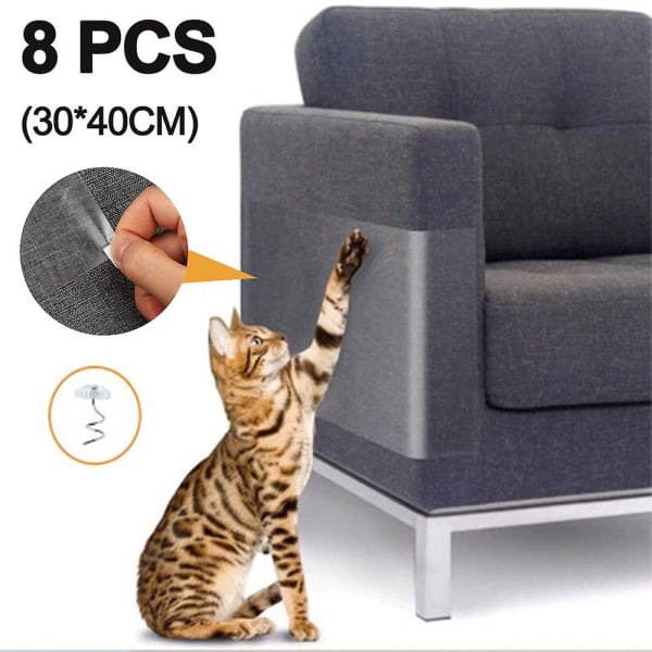 8st Soffa Anti-Scratch Kattsoffa, Anti-Scratch Furniture Protection
