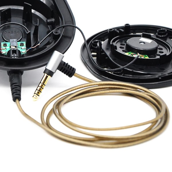Syrefri kopparhörlurskabel för Ath-m50x Ath-m40x Ath-m70x headsetledningar