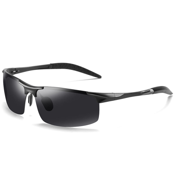 Polariserade sportsolglasögon för män Kvinnor Löpning Cykling Fiske Golf Driving Shades Solglasögon black