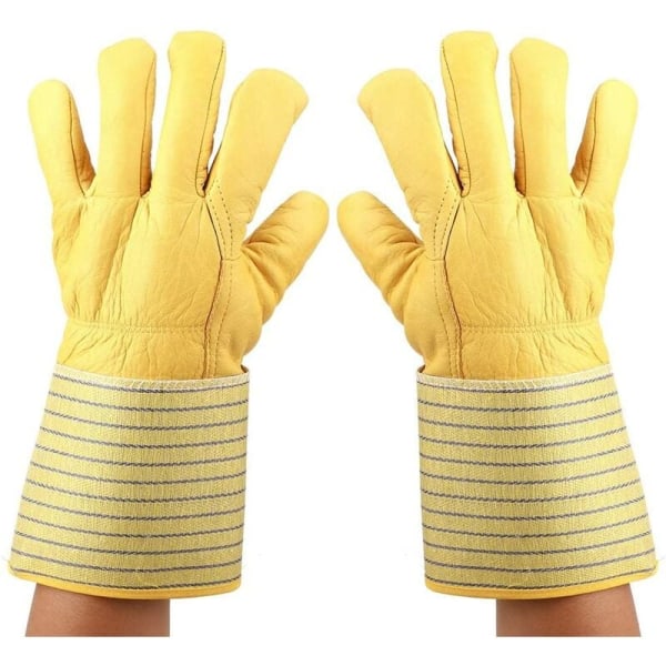 1 par kryogena handskar, -180℃ till -250℃ Vattentäta flytande kvävehandskar