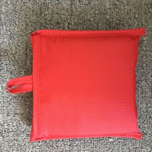 Vikbar Återanvändbar Heavy Duty Shopping Bag Tvättbar väska med stor kapacitet red