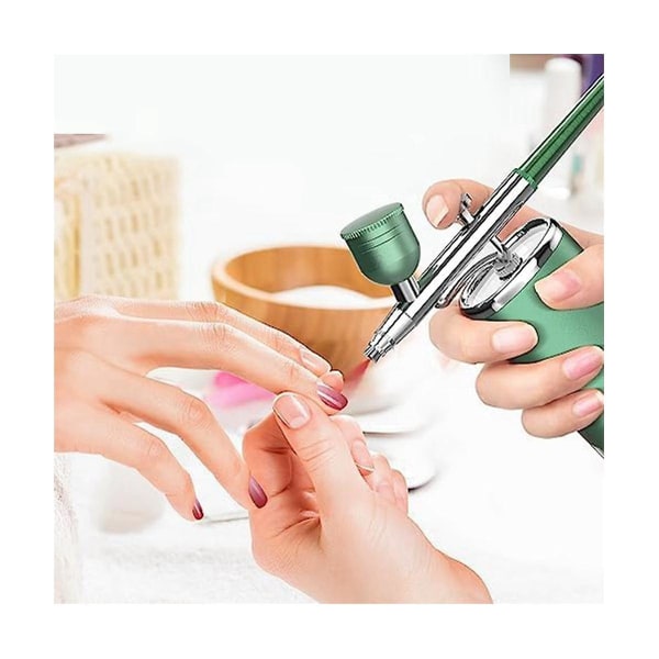 Airbrush Kit Airbrush Kompressor - Airbrush Makeup Airbrush för naglar Bärbar sladdlös handhållen Ai