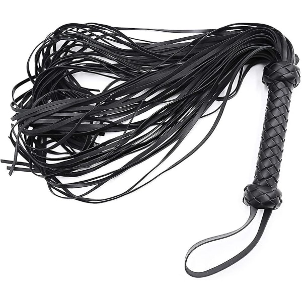 Faux Leather Whip, Equestrian Soft Leather Whip, Cosplay Whip