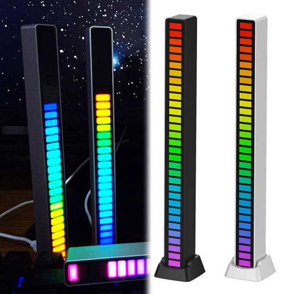 LED RGB Ambient Light Bar med Musiksynkronisering, Pickup-Rytm, Ambient USB-Ljus black