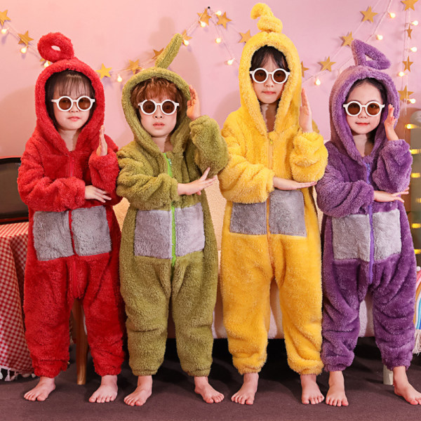 Anime antenn baby barn pyjamas pyjamas jumpsuit