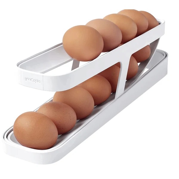 Förvaringsbehållare för äggdispenser för kylskåp