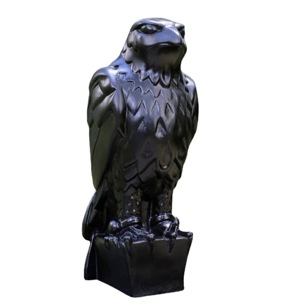 Malta Falcon Staty Prop Heminredning Handgjord hartsskulptur, kontorsbokhylla prydnad