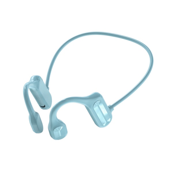 Bluetooth In-Ear sporthörlurar med mikrofon Svetttäta Lämpliga för löpning, cykling, vandring Bluetooth hörlurar Benledning BL09 blue
