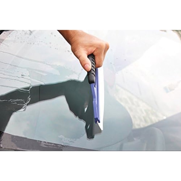 Biltvätt torkare för bil 30cm silikon TPR mjuk skrapa torkare är ren och skadar inte lacken