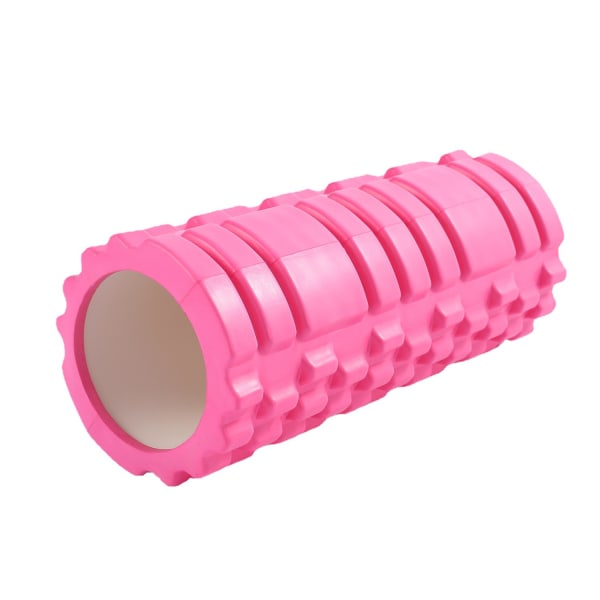 Yoga Kolumn Fitness Pilates Foam Roller Blocks Träna Gym Massage Grid Trigger