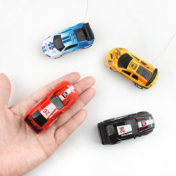 Mini kan fjärrstyra bil, höghastighetsdrift bil, trådlös fjärrkontroll leksaksbil orange