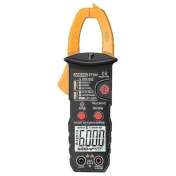 Aneng True Rms Digital Multimeter Clamp Meter Dc/Ac Spänningsdetektor AC Amp Meter Med Ohm Kapacitan yellow