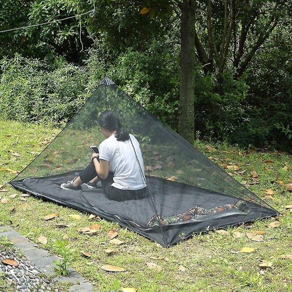 Myggnät för campingsäng Kompakt och lätt med bärväska