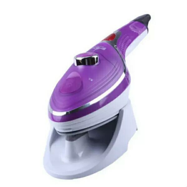 Stryk hushållsmaskin Mini Elektrisk ångjärnshängare purple