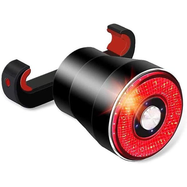 Cykelbakljus, vattentät LED-bakljus, USB -uppladdningsbart bakljus, bakljus för cykel
