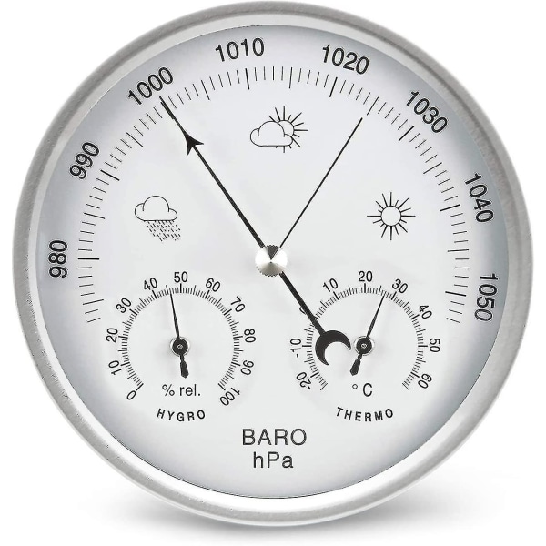 Barometer för fiske hög precision barometer utomhustemperatur och luftfuktighet barometer barometer