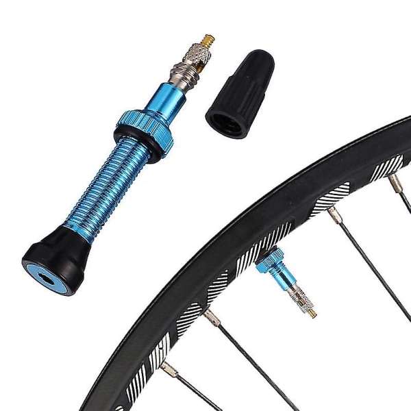 5 st Cykelvakuum Mountain Cycling Blåser upp slanglös luft för cykelbruk (40 mm)