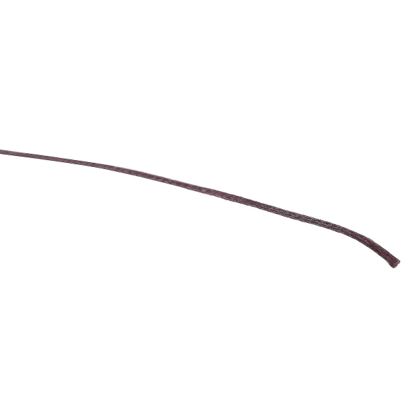 2x 260m 150d 1mm Lädervaxtråd Handnålsladd Mörkbrun