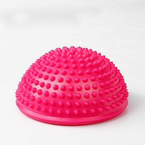 Massageboll taktil boll baby beröringsboll sensorisk träningsutrustning hushåll 2-årig baby barndagis (rosa) pink