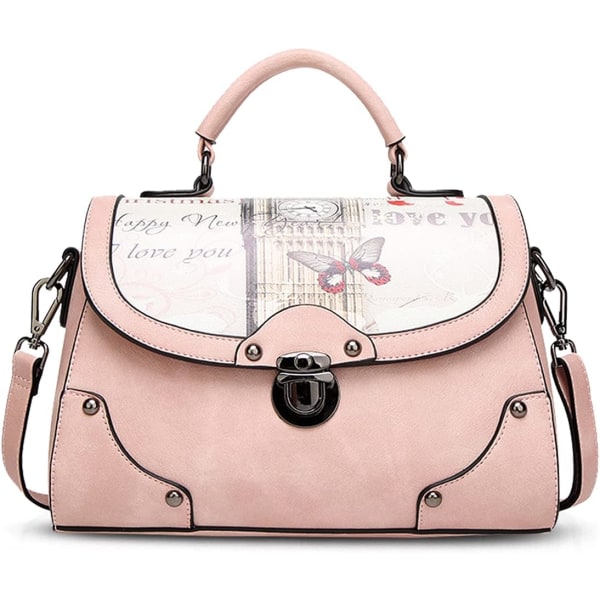 Frostad handväska för damer pink