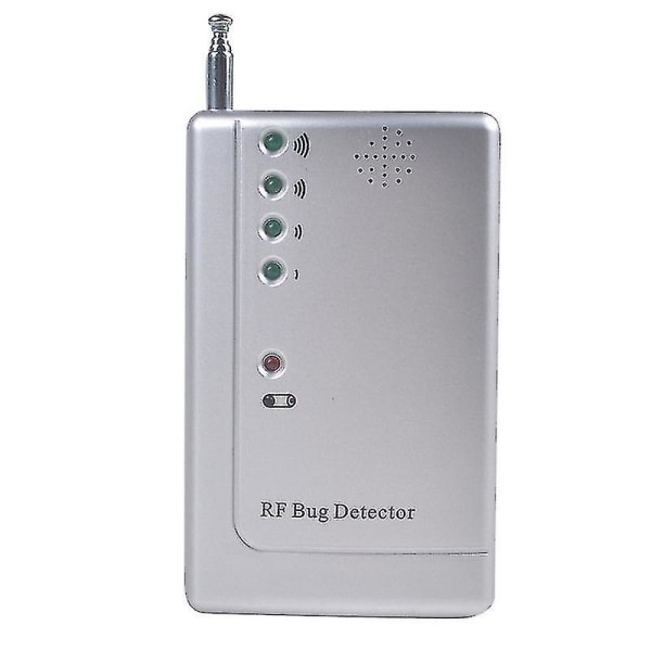 Batteridriven Rf Bugsignal Spy Camera Detector, silver