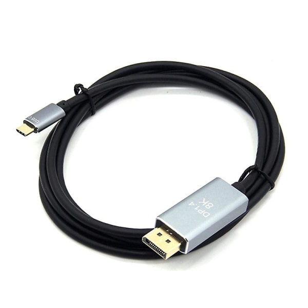 8k USB C till Displayport-kabel 6ft 8k@120hz Dp 1.4 till USB C-kabel för Macbook