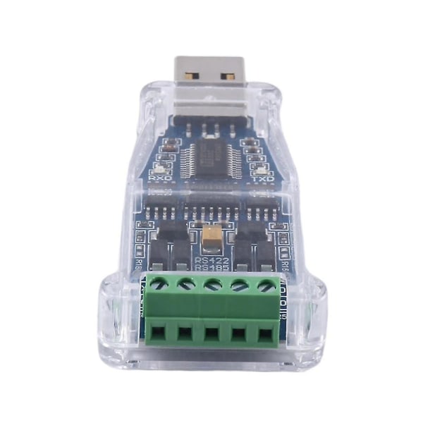 USB till Rs485 Rs422 seriell adapter för Chip 6-stifts terminalblockskonverterare