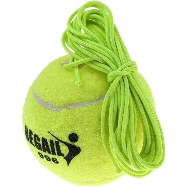 5-pack tennissträngar, stretchtennis, strängträningsbollar, grön