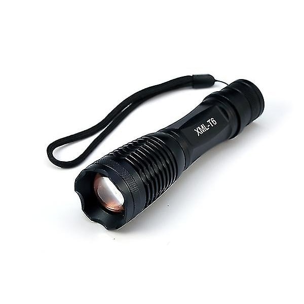 Xm-l T6 Tactical Ficklampa 3800lumens Led Ficklampa Zoombar Led Ficklampa Tazer Ficklampa För 3xaaa Eller 1x18650