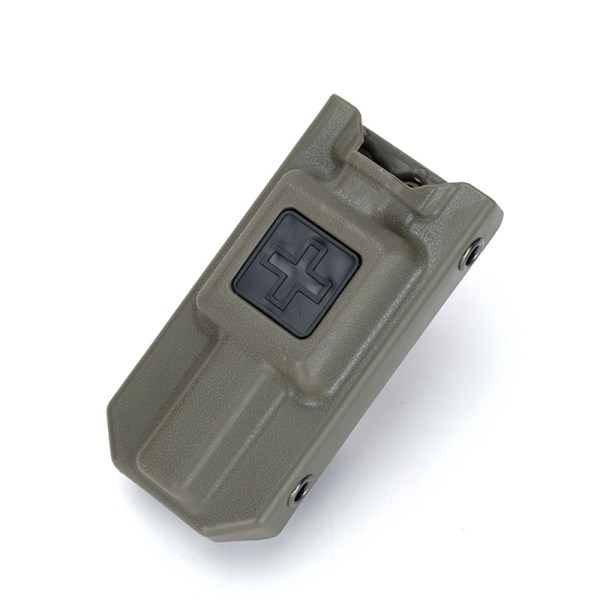 Tourniquet Nylon case Enkel medicinsk case utomhus taktisk utrustning Multifunktionell case green