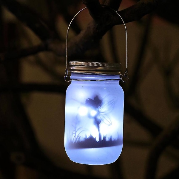 Solar Lantern Fairy Lights Trädgårdsdekoration Utomhushängande