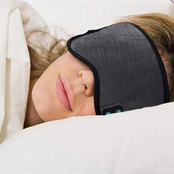 Bluetooth Eye Mask Sömnhörlurar, Justerbar Music 3d Sleep Mask Bluetooth, Trådlösa sömnhörlurar