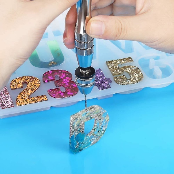 Smycken Tillbehör Set Molds Plast Polymer Lera
