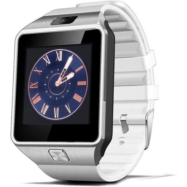Bluetooth Smart Watch, Touch Screen Handled Fitness Tracker, Kamera Stegräknare Med Sim Sd
