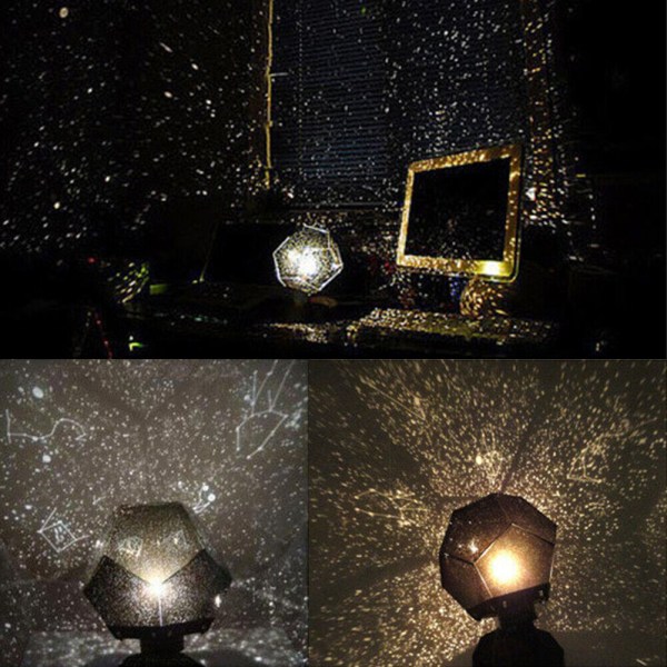 Stjärnhimmel lampa tolv stjärnbild stjärnhimmel projektorlampa, nattlampa bordslampa