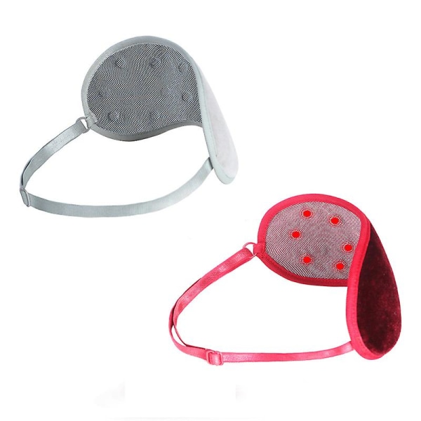 2 ST Långinfraröd magnetisk ögonmask för manliga och kvinnliga studenter