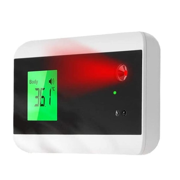 Trådlös dörrklocka Beröringsfri infraröd termometer Väggmonterad
