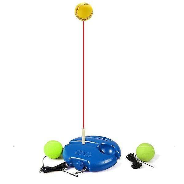 Solo tennis träningsverktyg självstudie enhet multifunktionell träningsboll rebounder baseboard